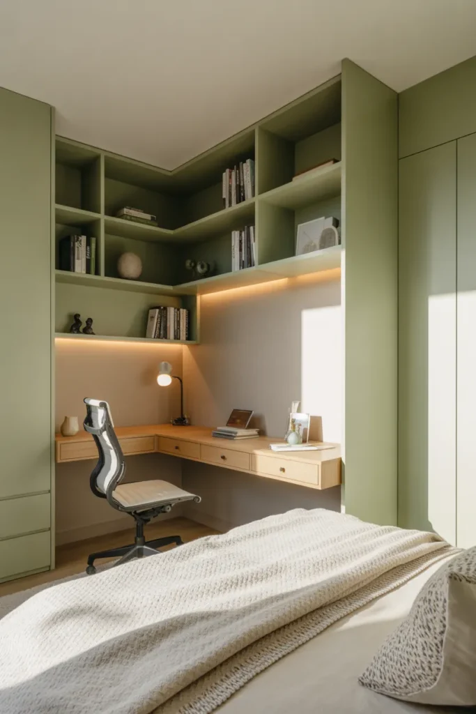 Built-In Study Nook