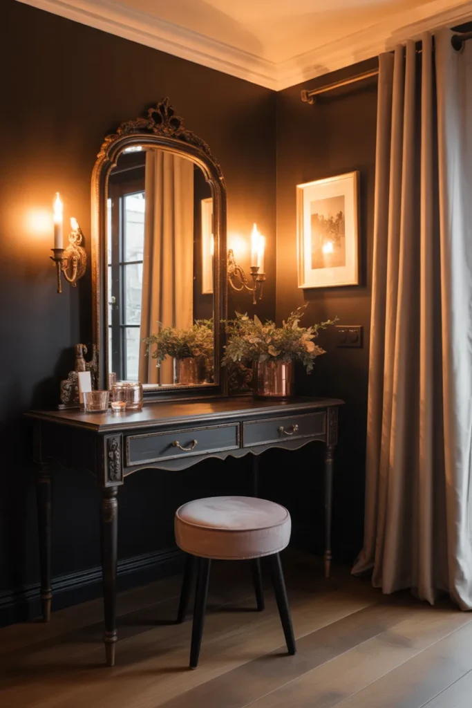 Candlelit Vanity Corner