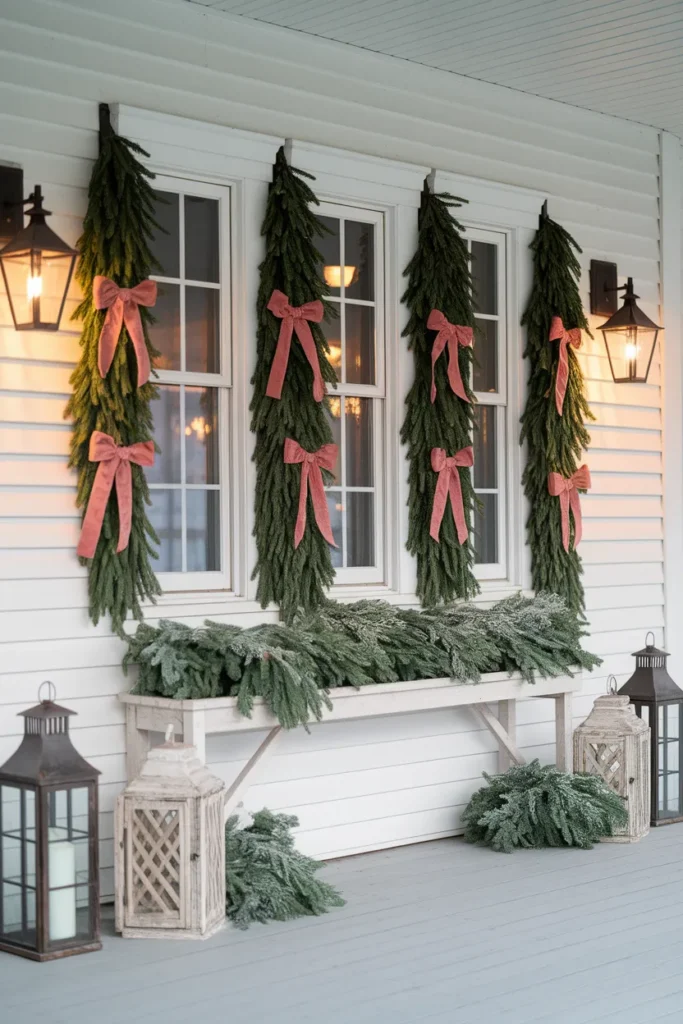 Cedar Swag Shutters