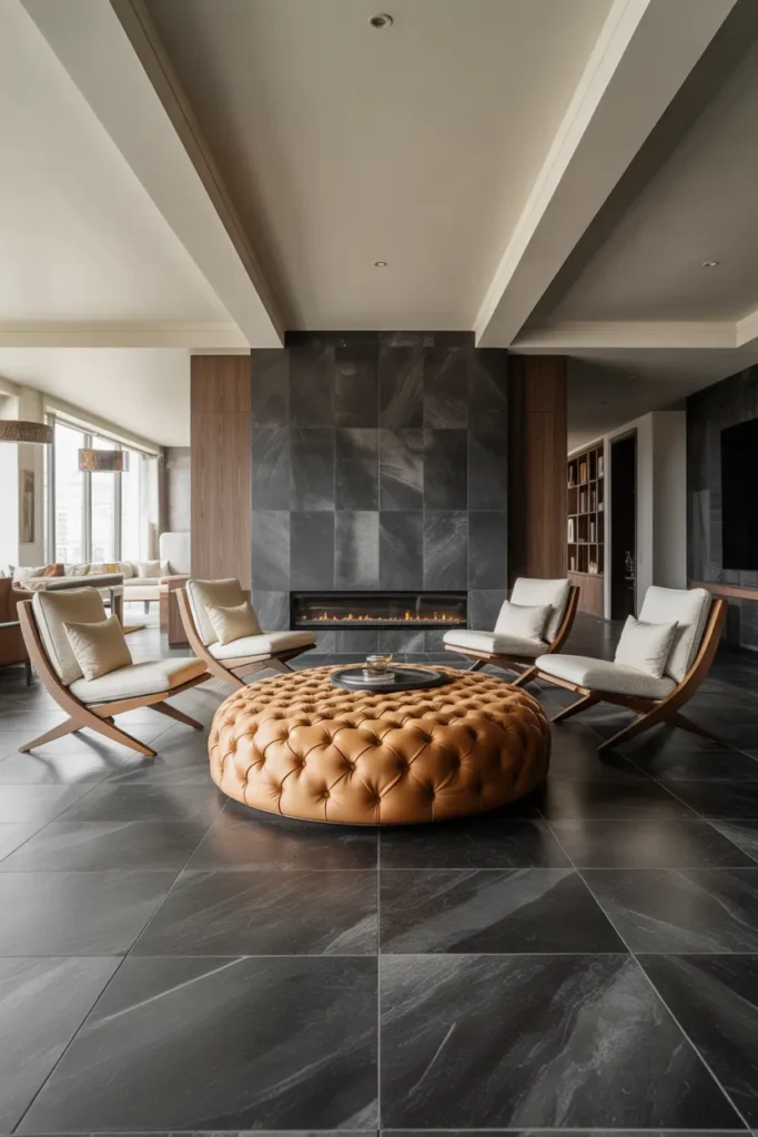 Central Ottoman Lounge