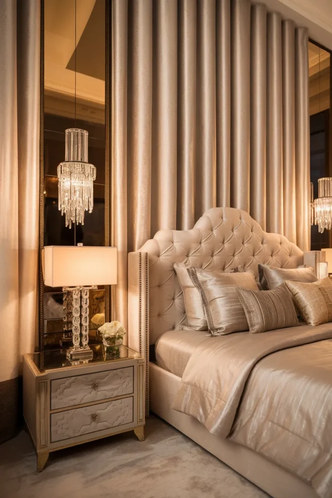 Champagne Silk Panels