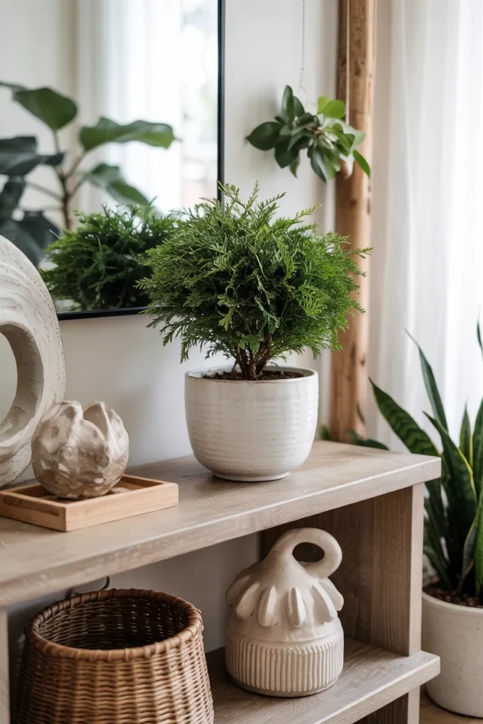Chinese Evergreen Console