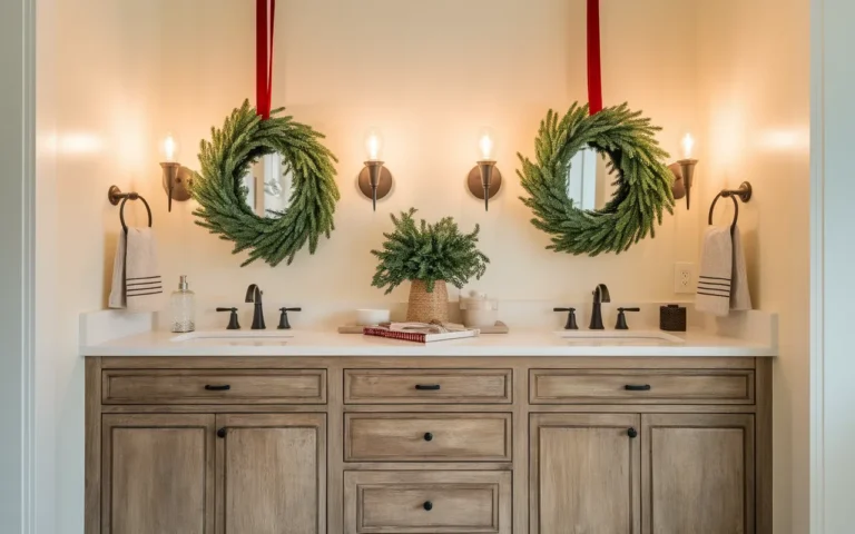 Christmas Bathroom Decor Ideas