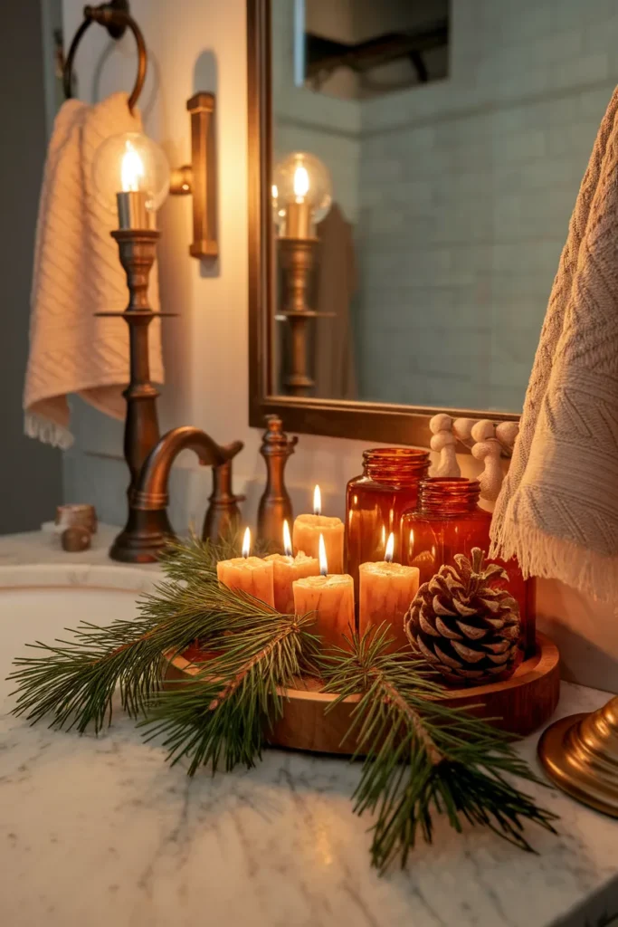 Cinnamon Candle Styling