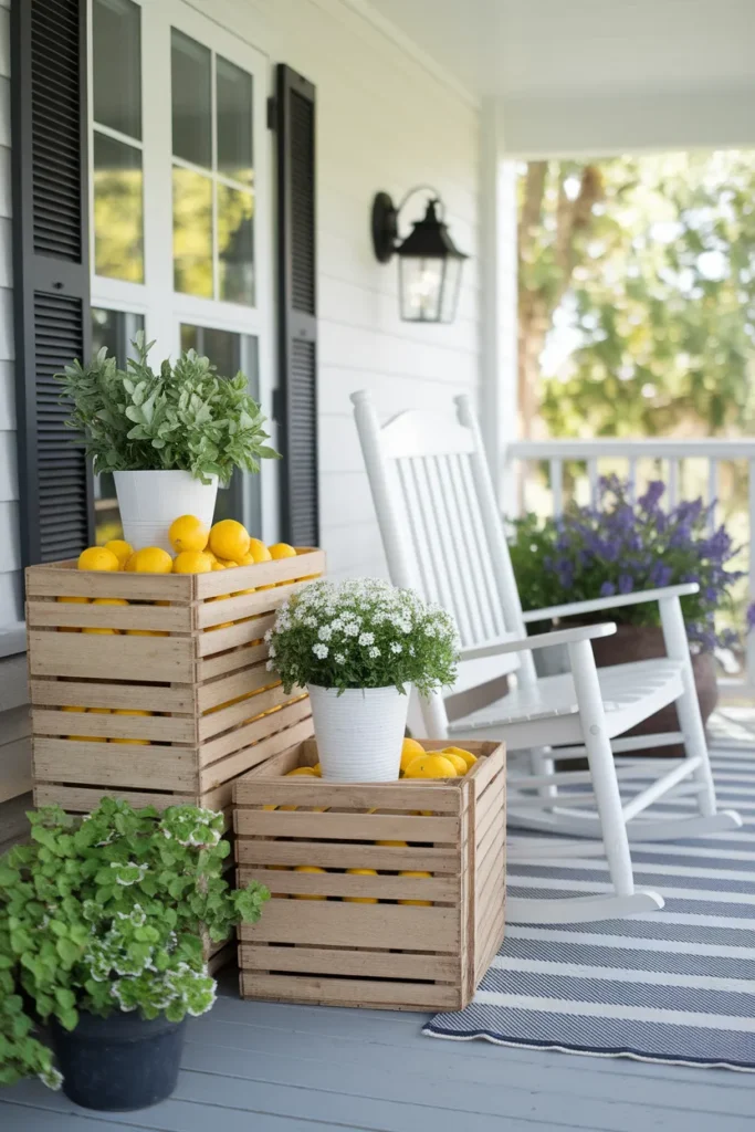 Citrus Crate Display