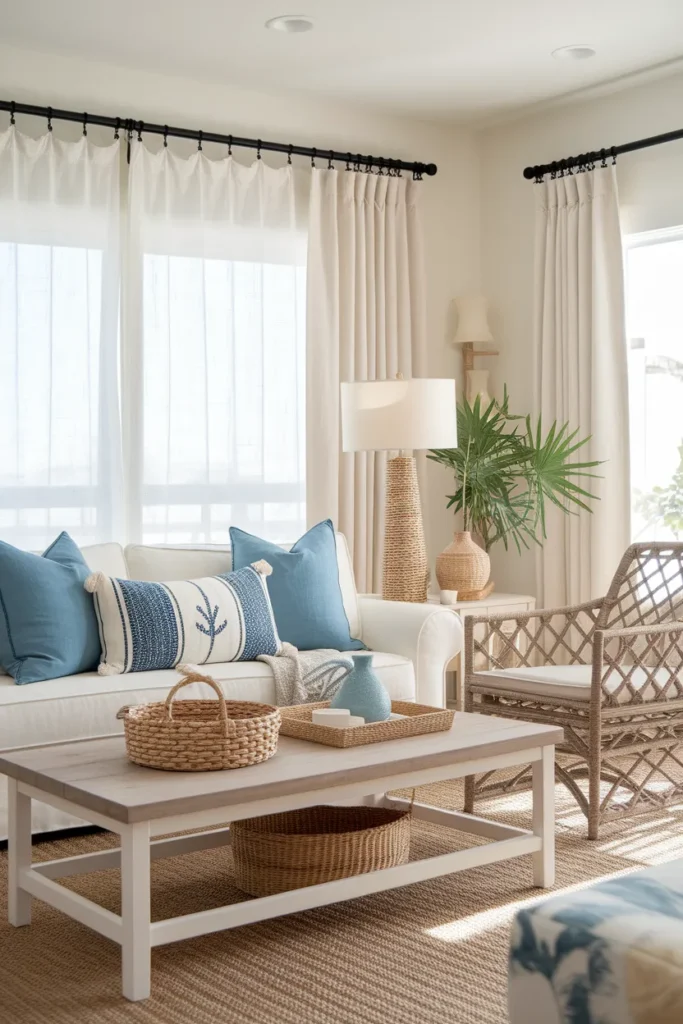 Coastal Throw Pillows