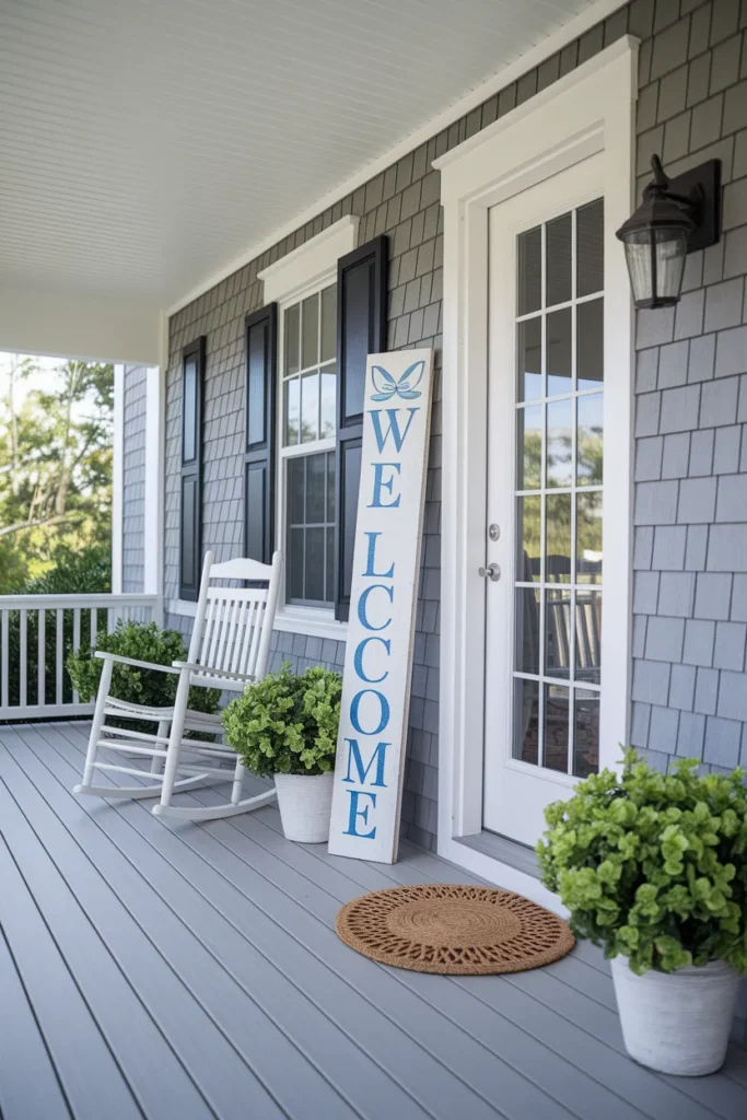 Coastal Welcome Sign