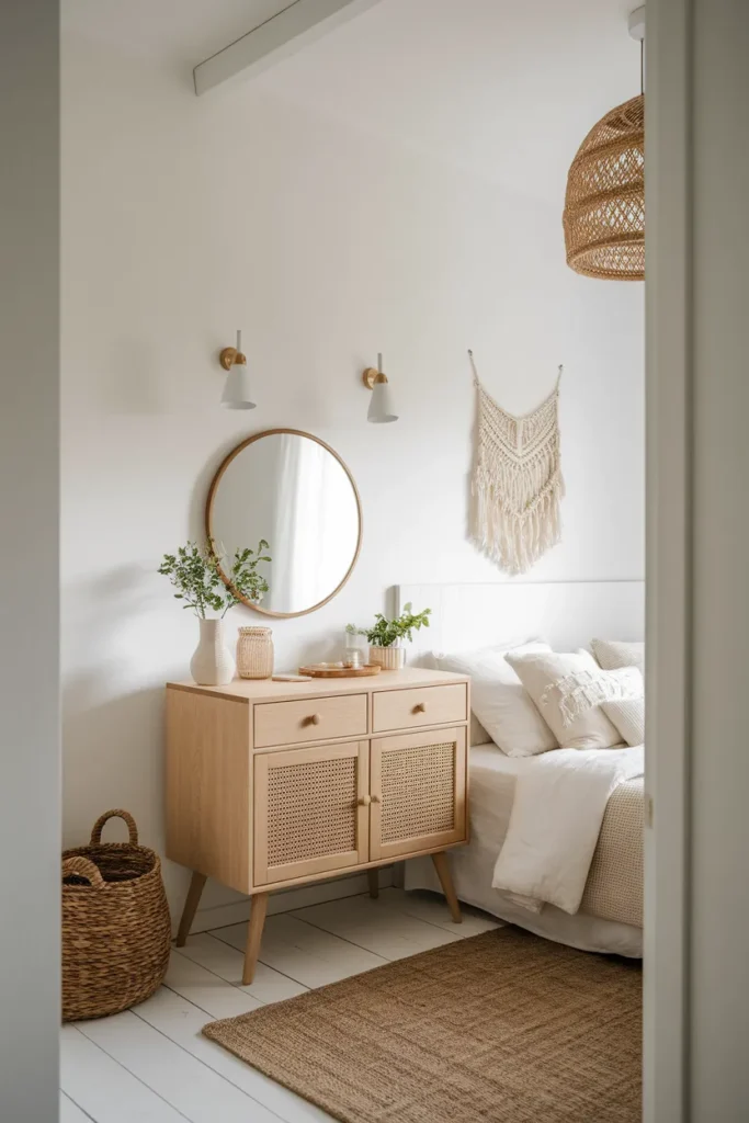 Compact Scandinavian Vanity