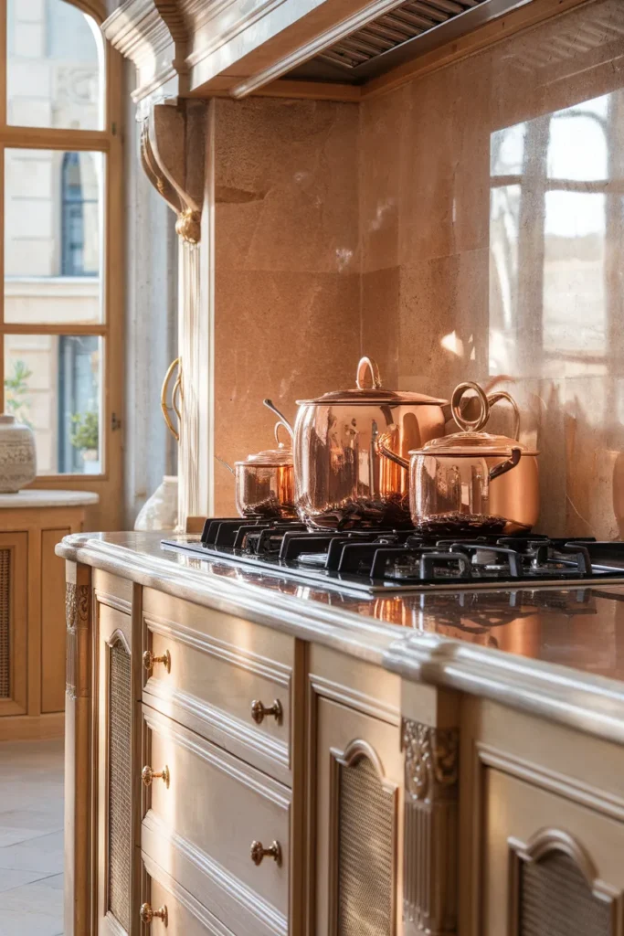 Copper Pot Accent