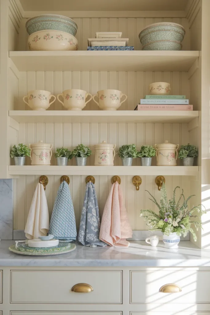Cottage Shelf Styling
