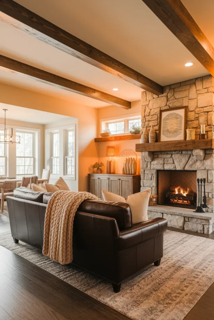 Cozy Fireplace Corner