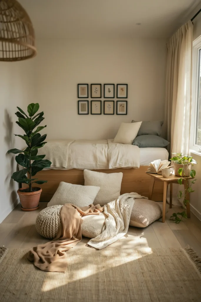 Cozy Floor Cushion Lounge