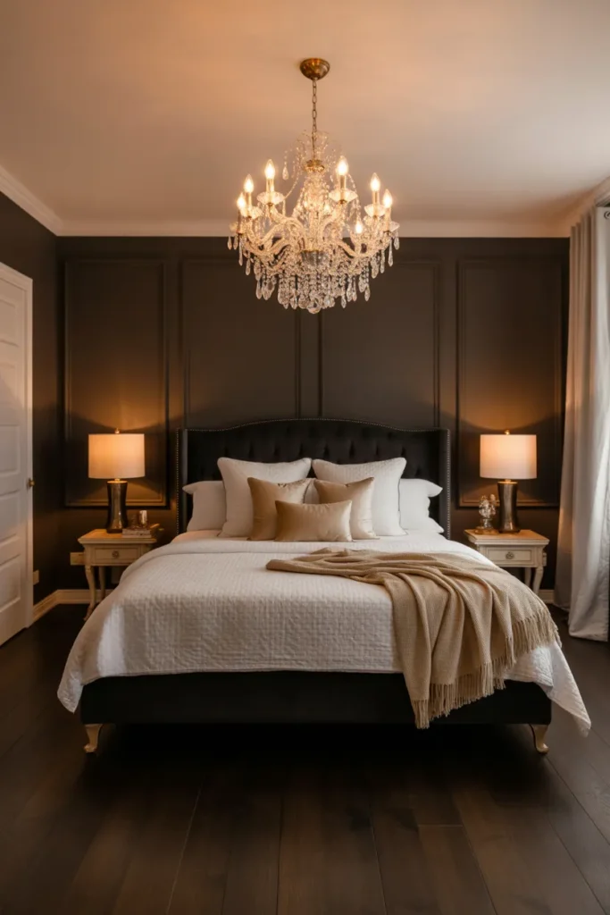 Crystal Chandelier Glow