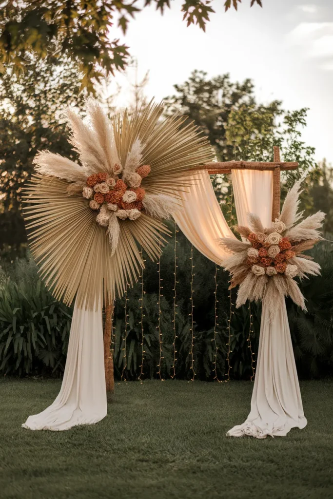 Dried Floral Arches