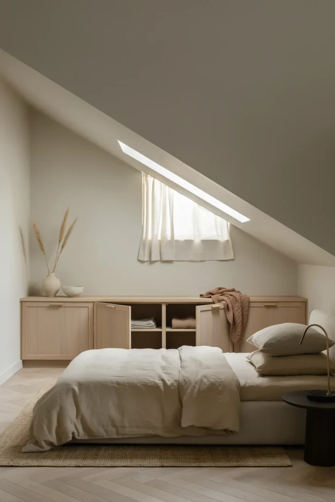 Eaves Storage Bench