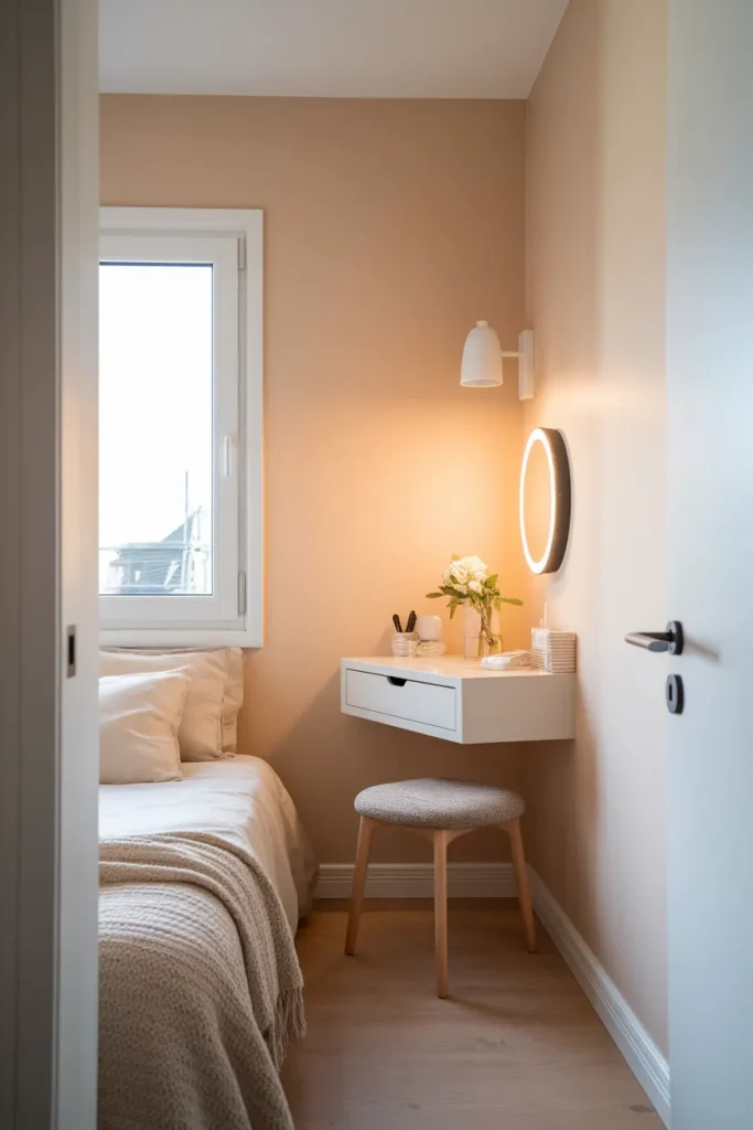 Floating Corner Vanity