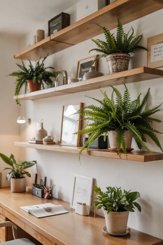 Floating Shelf Fern