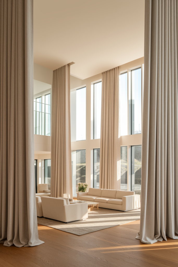 Floor To Ceiling Drapes