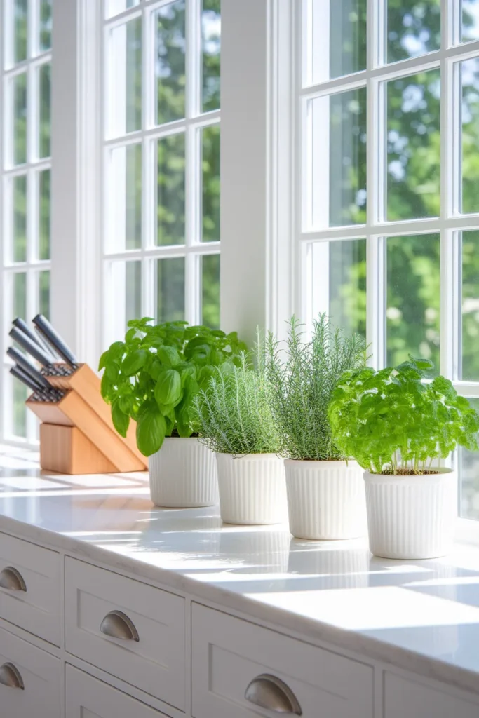 Fresh Herb Displays