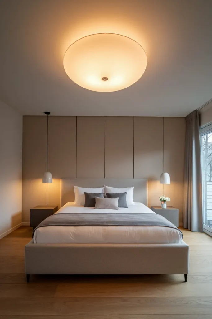 Frosted Glass Flush Mount