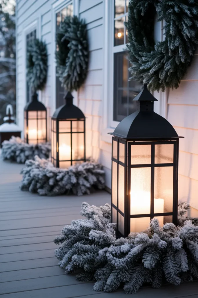 Frosted Window Lanterns
