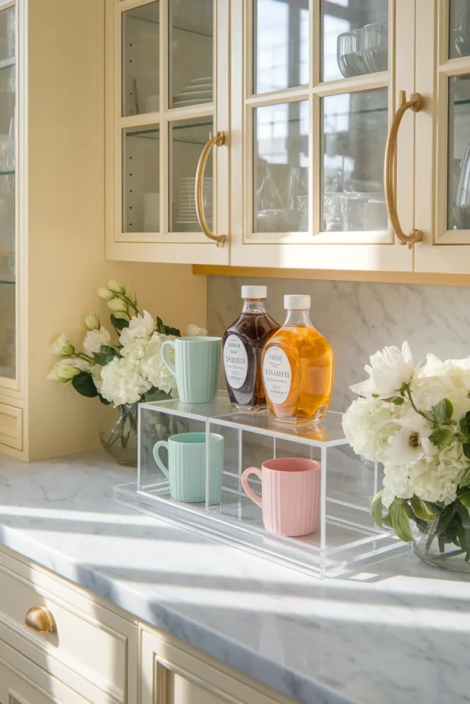Glass Syrup Risers