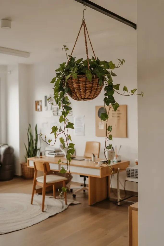 Hanging Ivy Basket