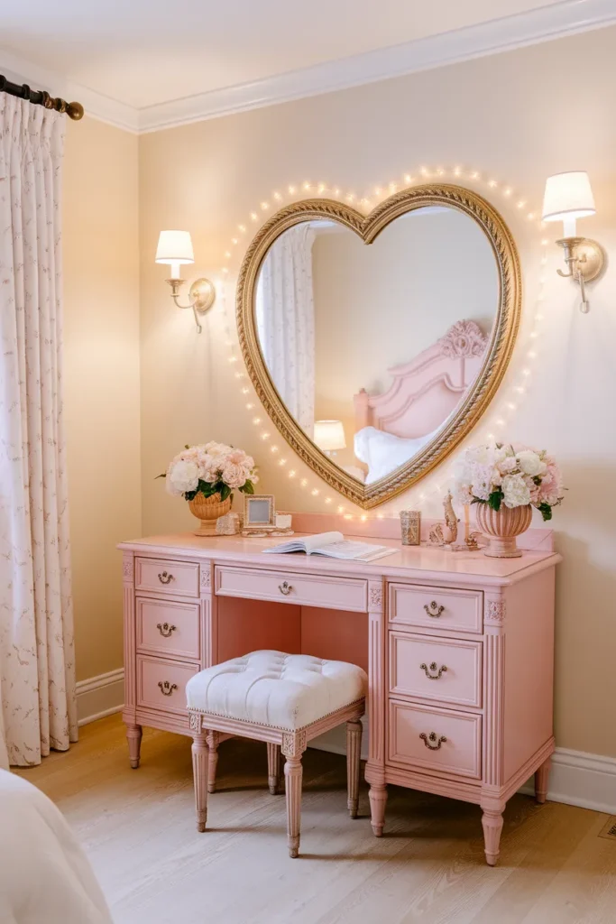 Heart Shaped Mirror
