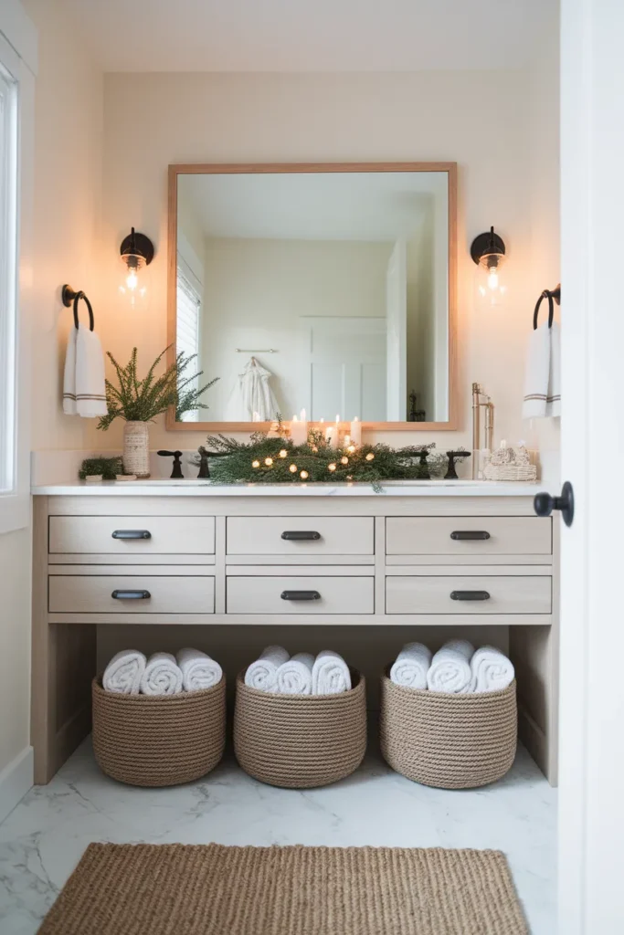 Knit Basket Storage