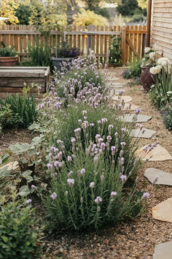 Lavender Border