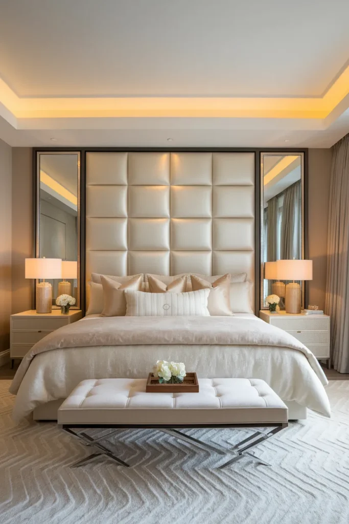 Layered Cushion Wall