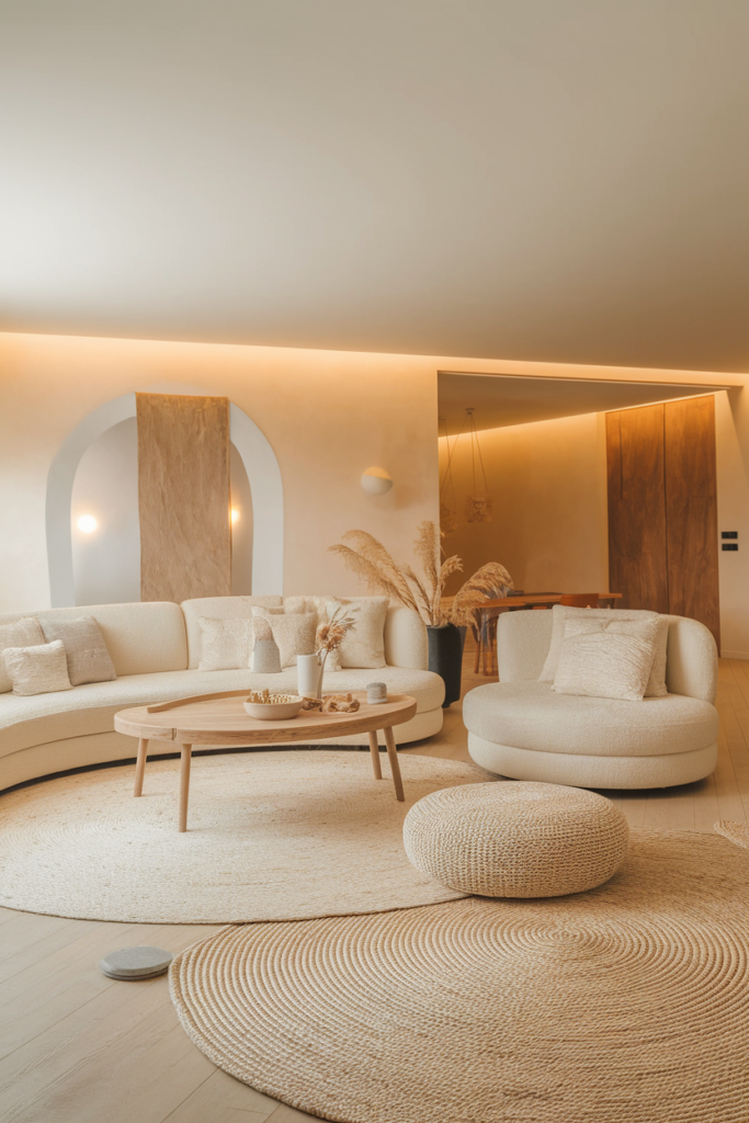  Layered Neutral Rugs
