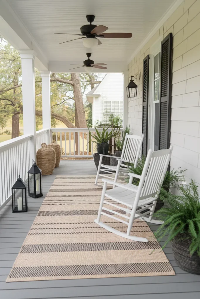 Layered Outdoor Rugs
