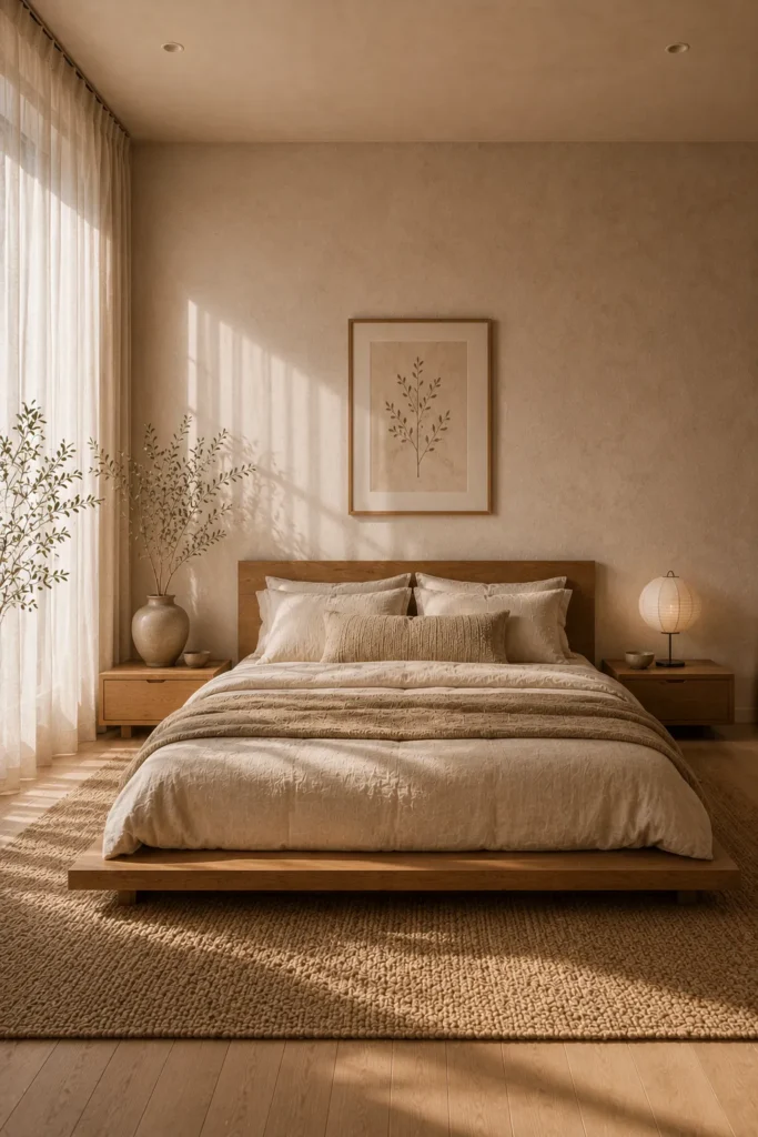 Low Platform Bed