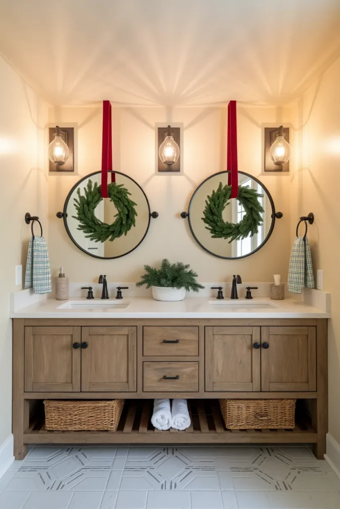  Mini Wreath Mirrors