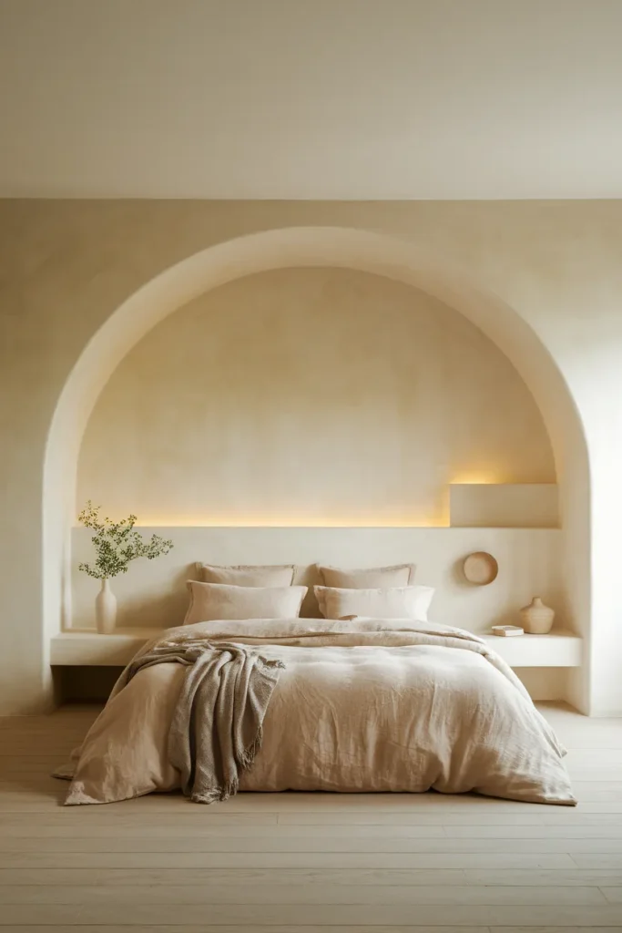 Minimal Plaster Arch