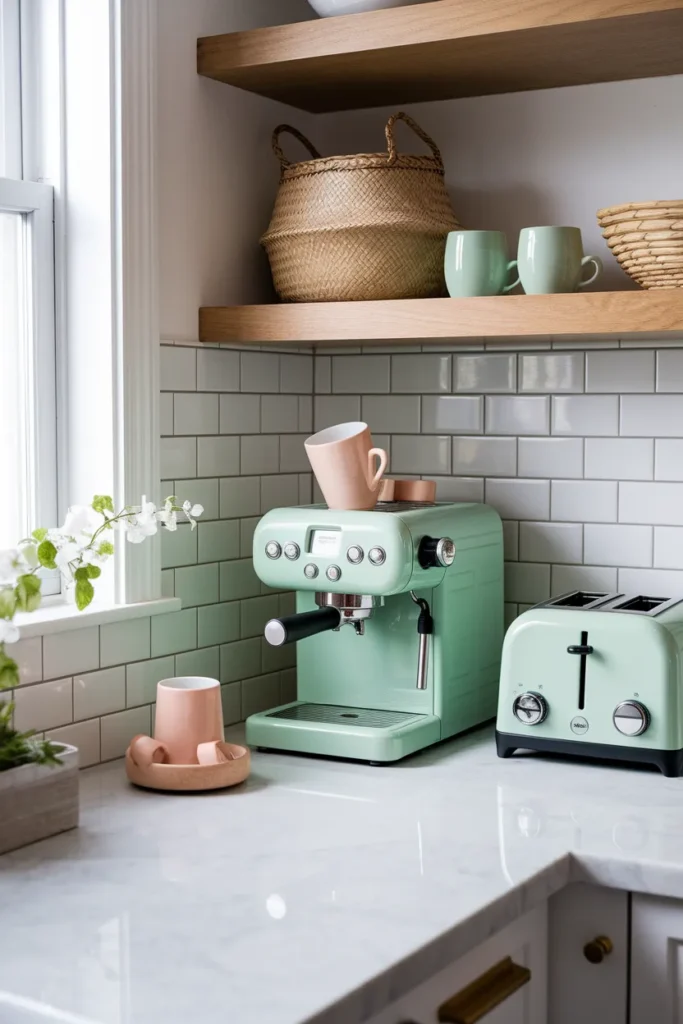 Mint Green Appliances