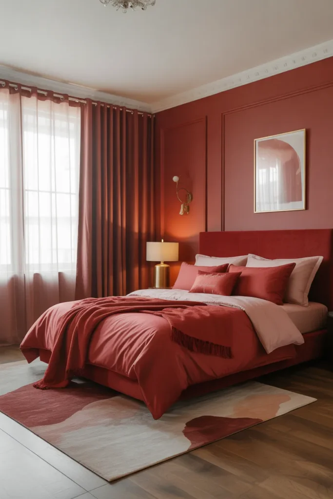 Monochromatic Red Retreat