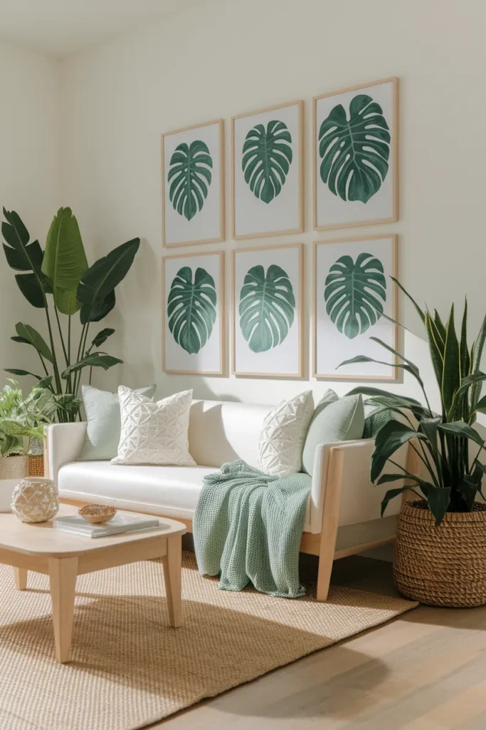 Monstera Gallery Wall