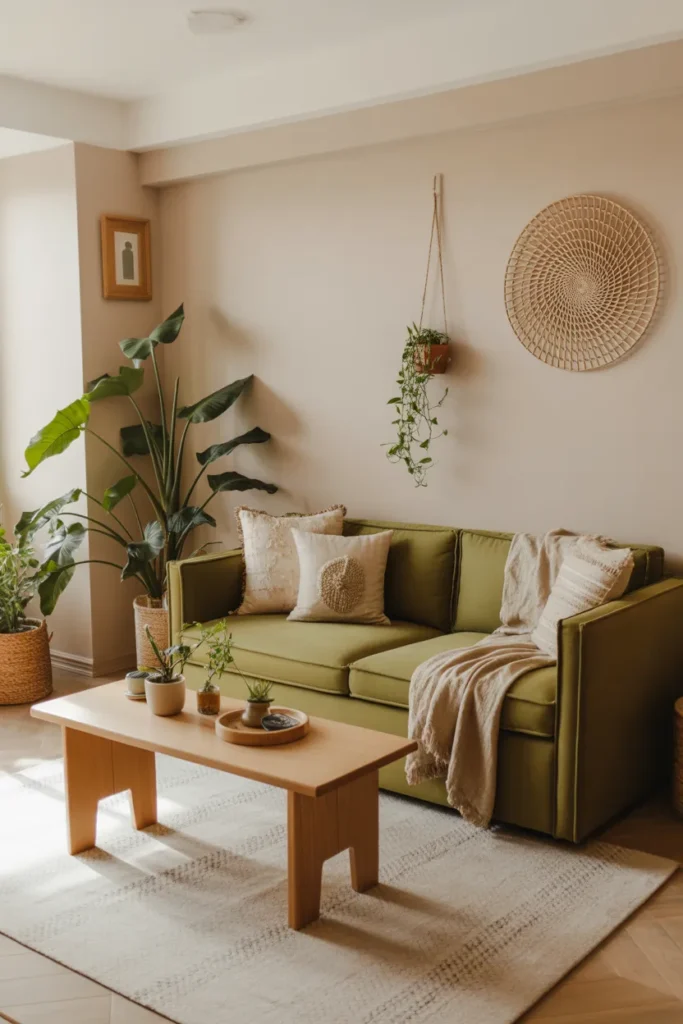 Moss Green Sofa