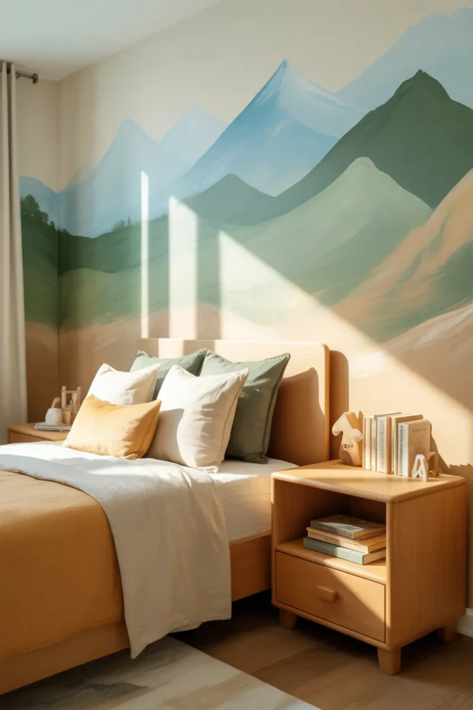 Mountain Mural Backdrop