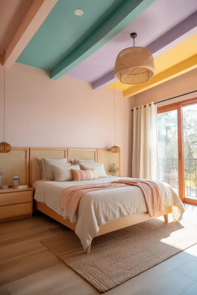 Multicolor Accent Ceiling