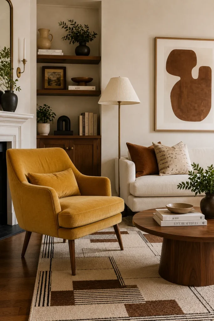Mustard Accent Chair