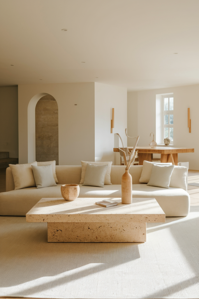 Natural Stone Coffee Table