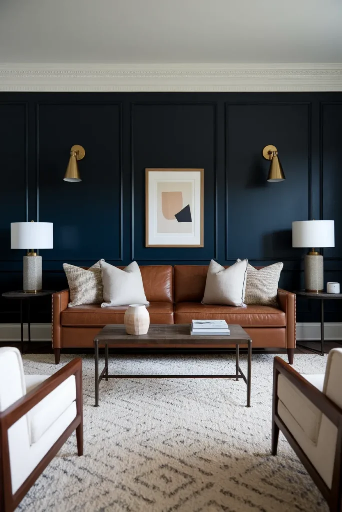 Navy Blue Contrast