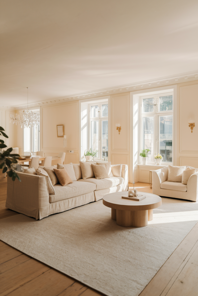 Neutral Linen Seating