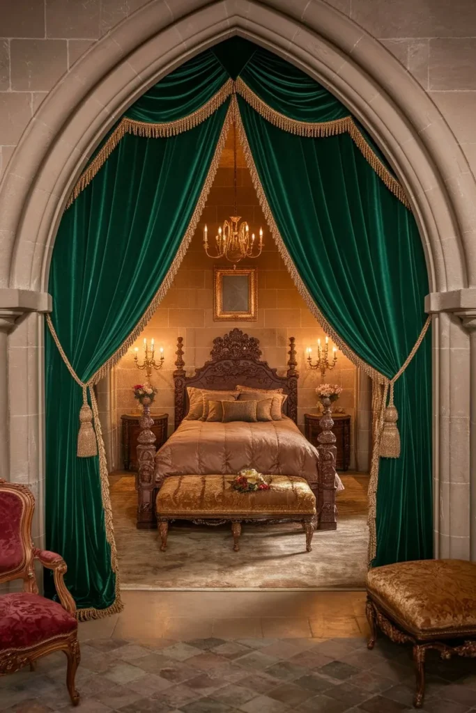 Noble Velvet Alcove