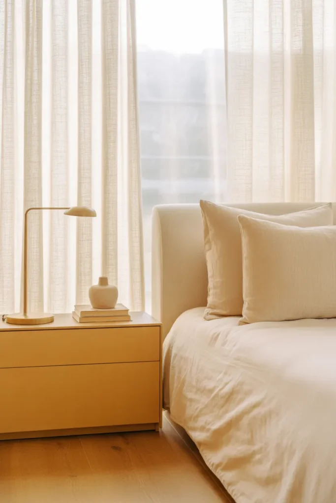 Ochre Nightstand Pair