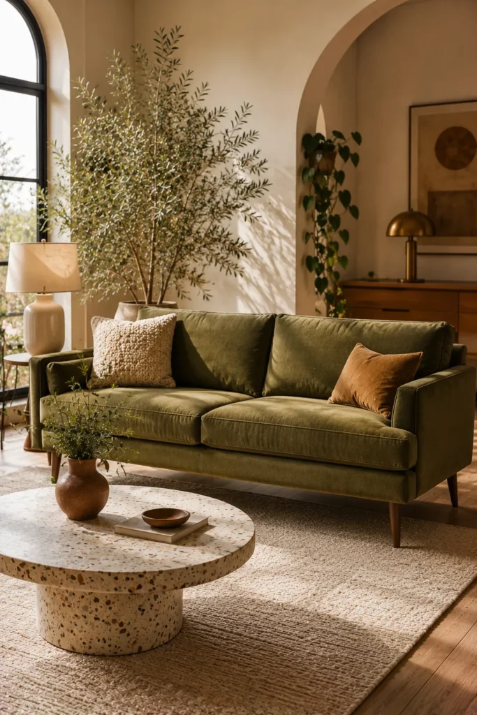 Olive Green Seating