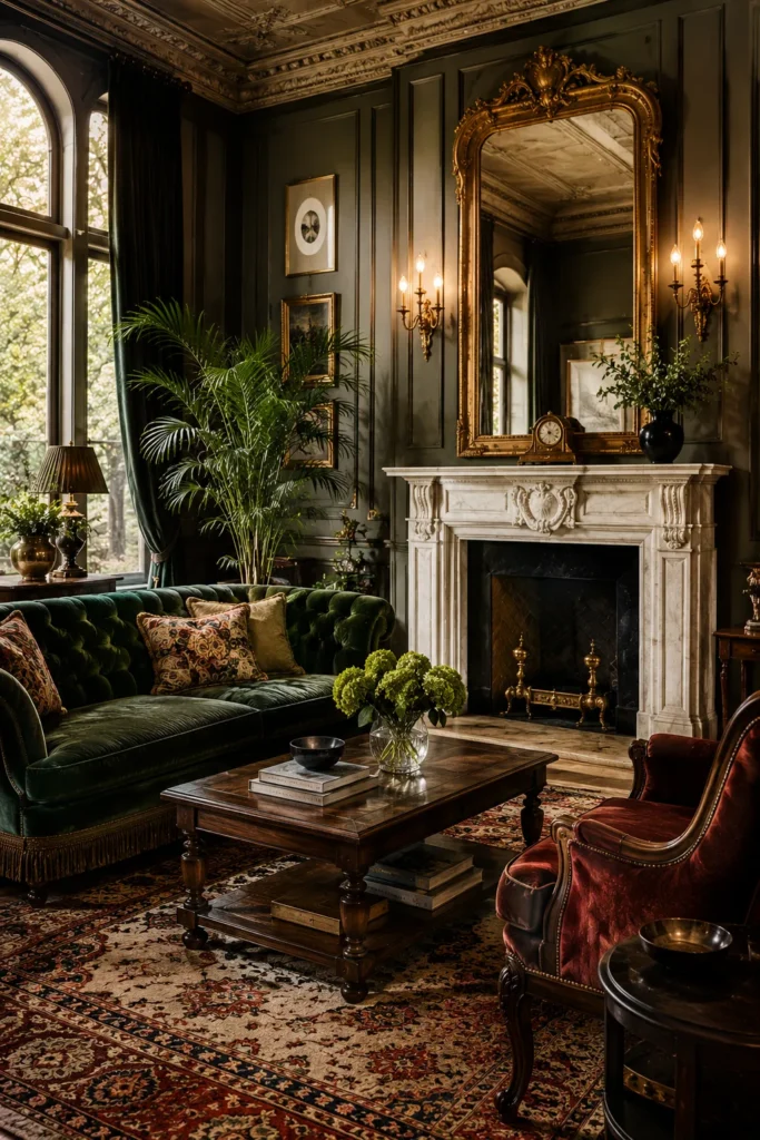 Ornate Fireplace Mantel